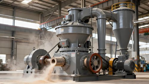 高压悬辊磨粉机